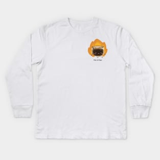 Marshmallow Kids Long Sleeve T-Shirt